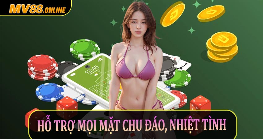 Được hỗ trợ mọi mặt chu đáo, nhiệt tình