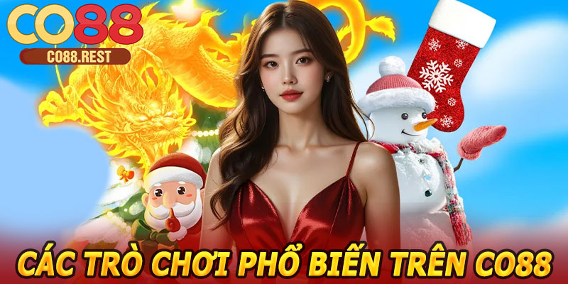 Các trò chơi phổ biến trên app CO88